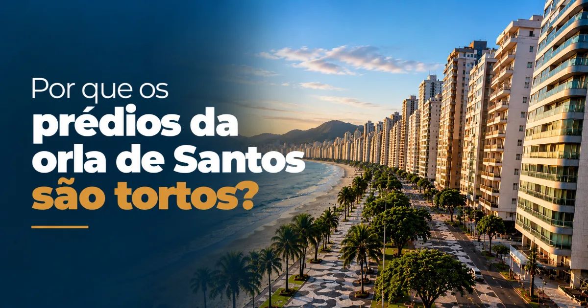 Por que os prédios da orla de Santos são tortos?